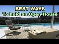 My BEST techniques for a successful Open House