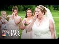 Bride Surprised At Wedding By Man Who Received Her Late Son’s Heart | NBC Nightly News