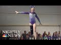 Young Gymnast With Prosthetic Leg Is Breaking Boundaries | NBC Nightly News