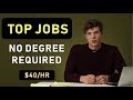 6 High Paying Jobs With No College Degree Required