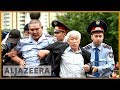 Kazakhstan police and protesters clash after poll