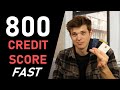 How I Got My Credit Score From 0 To 800 (Fix Bad Credit)