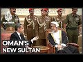 Oman's new leader receives dignitaries