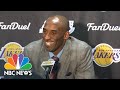Watch Kobe Bryant Speak Spanish, Italian, And Chinese At Press Conferences | NBC News