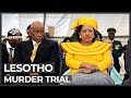 Lesotho murder trial: Prime minister's wife appears in court