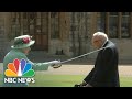 100-Year-Old Veteran Captain Tom Moore Knighted By Queen Elizabeth | NBC Nightly News