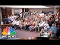 Watch: Parents Pack Into Utah County Meeting To Protest Student Mask Mandate | NBC News NOW