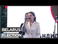 Belarus activist challenges ‘Europe’s last dictator’ in election