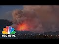 Fast-Moving Wildfire Hits Southern California Amid Coronavirus Crisis | NBC Nightly News