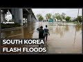 Flash floods, mudslides kill 13 people in South Korea