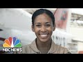 Navy’s First Black Female Tactical Fighter Pilot Receives Wings of Gold | NBC Nightly News