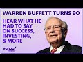 Warren Buffett turns 90: Here's what he had to say on success, investing, college and more