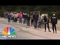 Early Voting Kicks Off In Georgia With Long Lines | NBC Nightly News