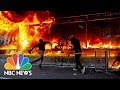 Rock-Throwing Students Met With Tear Gas In Indonesian Labor Law Protests | NBC News NOW