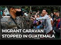 ‘There is no work’: Hondurans brave risks in US-bound caravan