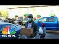 Americans In Need Form Long Lines At Nation’s Food Banks | NBC Nightly News