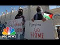 Protesters Condemn Pompeo’s Visit To Israeli West Bank Settlement | NBC News NOW