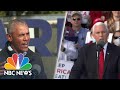 Obama, Pence Hold Dueling Rallies In Georgia Ahead Of Senate Runoff | NBC Nightly News