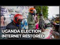 Uganda vote: Internet partially restored but social media blocked
