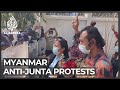 Myanmar anti-junta protests spread, Twitter and Instagram blocked