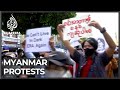 Myanmar military warns of ‘action’ as protests grow