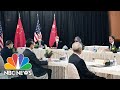 WATCH: China, U.S. Trade Rebukes At Alaska Diplomatic Talks | NBC News NOW‌
