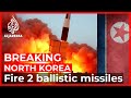 North Korea carries out suspected ballistic missile launch