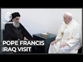 Pope Francis meets Iraq’s Shia leader al-Sistani