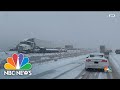 Winter Blast Threatens The Rocky Mountain States | NBC Nightly News