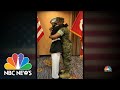 Father Honors Son With Emotional Military Salute | NBC Nightly News