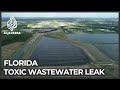 US Florida flood: Fears wastewater pond could leak, spilling toxic waste