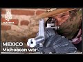 Michoacan turf war: Mexican town on frontline of cartel conflict