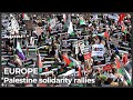 Palestinian solidarity protests held around the world