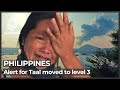Philippines evacuates thousands as Taal alert level is raised