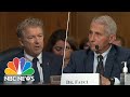 Watch: Dr. Fauci, Sen. Rand Paul Clash During Congressional Hearing