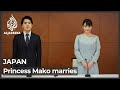 Japan’s Princess Mako marries commoner, gives up royal title