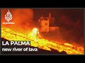 Tourists flock to La Palma volcano as new rivers of lava emerge