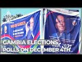 Gambia election: Voters to head to polls to elect new president