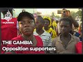 Gambia police fire tear gas to disperse opposition supporters
