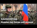 Russian-led military forces begin withdrawal from Kazakhstan