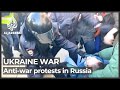 More than 2,000 arrested at anti-war protests in Russia