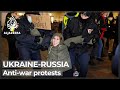 Ukraine attack: Hundreds arrested in anti-war protests in Russia