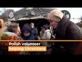 Polish volunteer crosses into Ukraine every day with donated goods