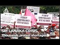 Sri Lanka economic crisis: Thousands protest and demand action