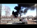 Ukraine war: Russian tanks moving into positions near Kyiv