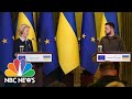 ‘Your Fight Is Also Our Fight’: E.U. Team Shows Solidarity In Kyiv Visit
