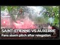 France: St Etienne fans clash with police after team’s relegation