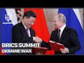 BRICS summit: Chinese and Russian presidents criticise West