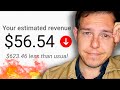 RECESSION WARNING: My YouTube Income Is Crashing