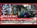 Earthquake hits Philippines’ Luzon island, rattling Manila